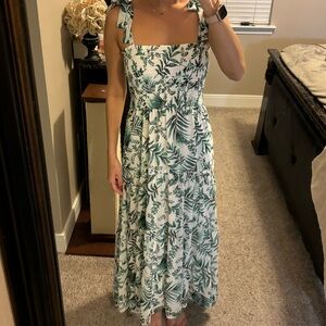 White summer dress